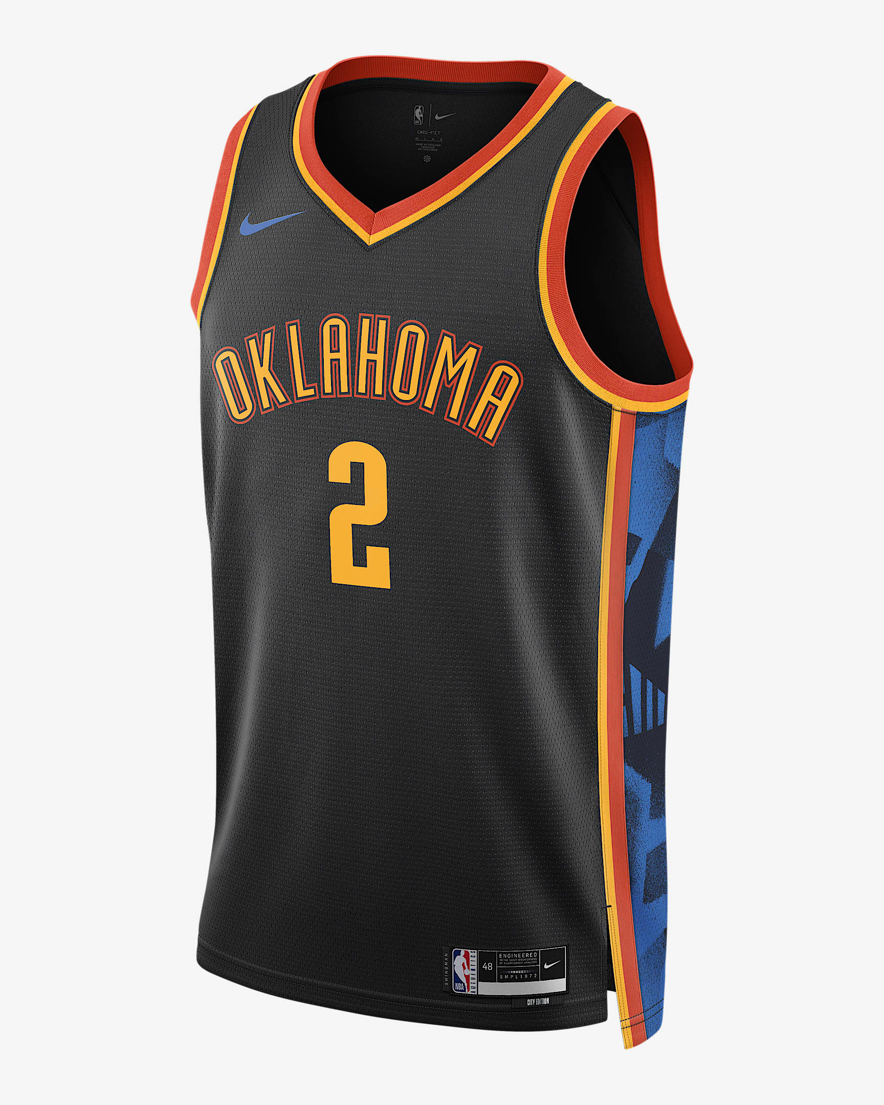 Shai Gilgeous Alexander Oklahoma City Thunder 2024 25 City Edition Men